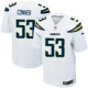 Men Nike San Diego Chargers &53 Kavell Conner Elite White NFL Jersey