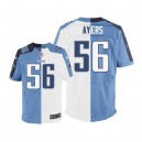 Men Nike Tennessee Titans &56 Akeem Ayers Elite Team/Road Two Tone NFL Jersey