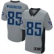 Men Nike Tennessee Titans &85 Nate Washington Elite Grey Shadow NFL Jersey