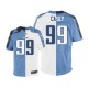 Men Nike Tennessee Titans &99 Jurrell Casey Elite Team/Road Two Tone NFL Jersey