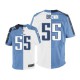 Men Nike Tennessee Titans &55 Zach Brown Elite Team/Road Two Tone NFL Jersey