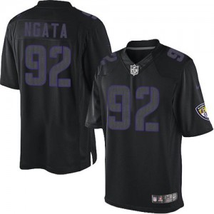 Hommes Nike Baltimore Ravens # 92 Haloti Ngata élite noir incidence NFL Maillot Magasin