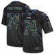 Men Nike Tennessee Titans &74 Bruce Matthews Elite Black Camo Fashion NFL Jersey
