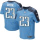 Men Nike Tennessee Titans &23 Shonn Greene Elite Light Blue Team Color NFL Jersey