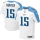 Men Nike Tennessee Titans &15 Justin Hunter Elite White NFL Jersey