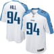 Youth Nike Tennessee Titans &94 Sammie Lee Hill Elite White NFL Jersey