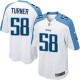 Youth Nike Tennessee Titans &58 Robert Turner Elite White NFL Jersey