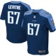 Men Nike Tennessee Titans &67 Andy Levitre Elite Navy Blue Alternate NFL Jersey
