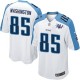 Youth Nike Tennessee Titans &85 Nate Washington Elite White 15th Season Patch NFL Jersey
