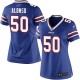 Women Nike Buffalo Bills &50 Kiko Alonso Elite Royal Blue Team Color NFL Jersey