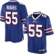 Youth Nike Buffalo Bills &55 Jerry Hughes Elite Royal Blue Team Color NFL Jersey