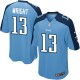 Youth Nike Tennessee Titans &13 Kendall Wright Elite Light Blue Team Color NFL Jersey