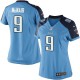Women Nike Tennessee Titans &9 Steve McNair Elite Light Blue Team Color NFL Jersey