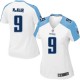 Women Nike Tennessee Titans &9 Steve McNair Elite White NFL Jersey