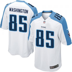 Jeunes Titans du Tennessee Nike # 85 Nate Washington Élite blanc NFL Maillot Magasin